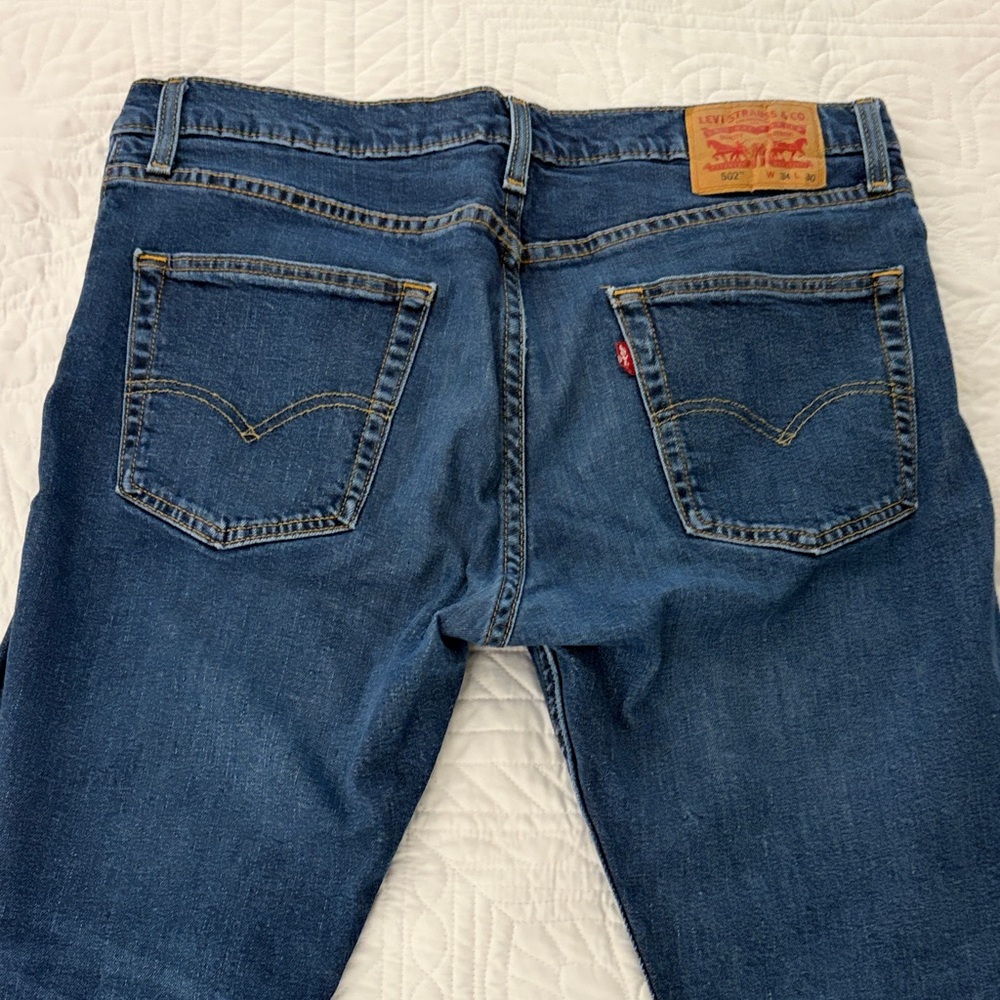 Levi's Men's 502 Blue Jeans 34x30